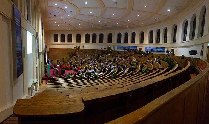 ICR5 main conference hall