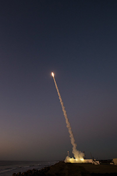 rocket carrying ASPIRE launching 1