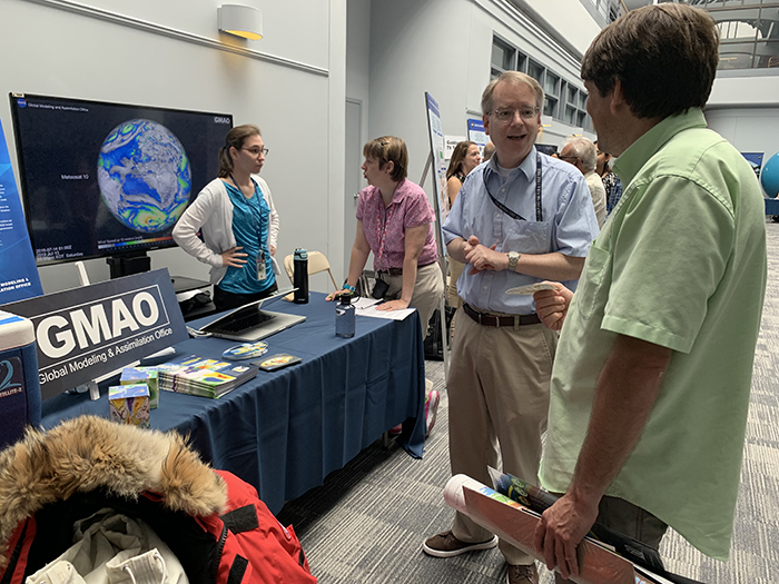 GMAO booth at this year's Science Jamboree