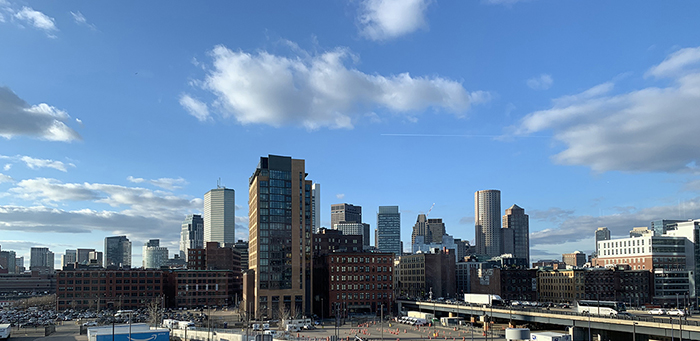 Boston, Mass. skyline
