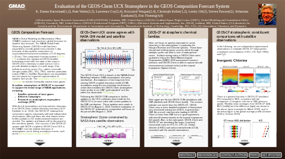 Example poster from GMAO