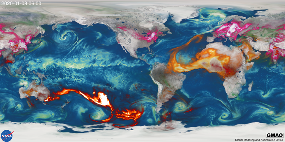 Total 72+ imagen global modeling and assimilation office