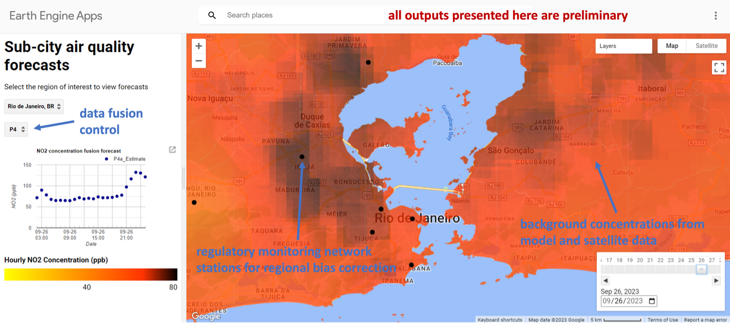 slide graphic from air quality data fusion